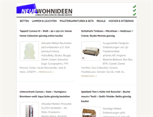 Tablet Screenshot of neue-wohnideen.com